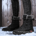 Bottes de neige pour hommes imperméables et antidérapantes décontractées pour hommes